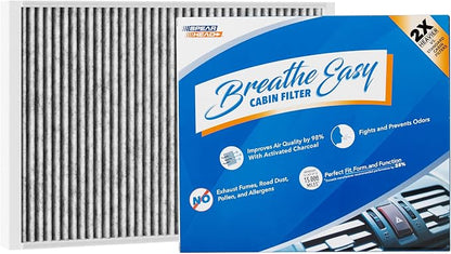 Spearhead Odor Defense Breathe Easy AC & Heater Cabin Filter | Fits 2017-25 A4 by SPEARHEAD
