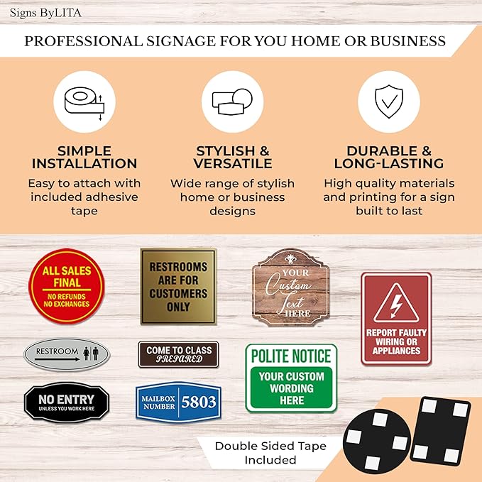 All Quality Basic Electrical Panel Sign - Fire Regulation Safety Compliance Sign - Red/Gold - Medium (10 Pack)