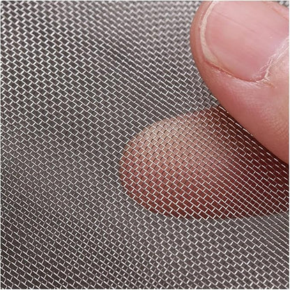 304 Stainless Steel Wire Mesh 30 Mesh Screen, Woven Metal Cloth Roll, Vent by FIDSEJEONA