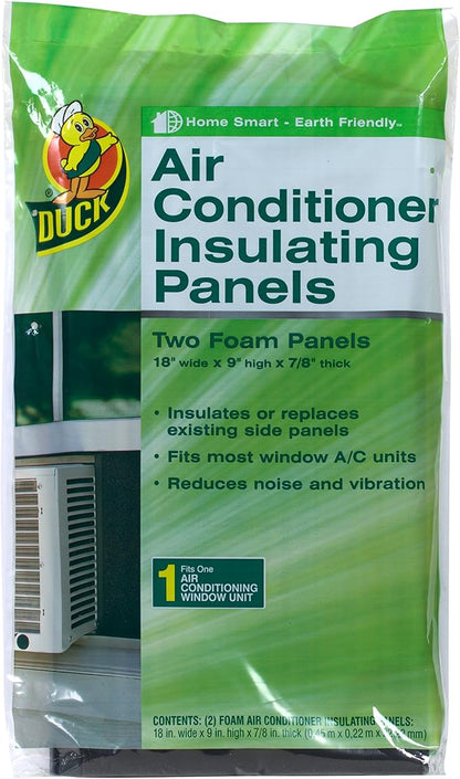 Duck Brand Air Conditioner Foam Insulating Panels, 18-Inch x 9-Inch x 7/8-Inch by DuckBrand