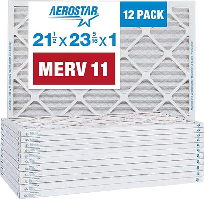 Aerostar 21.5x23.3125x1 MERV 11-12 Count by AirFiltersDelivered