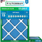 Filterbuy 17x20x1 Air Filter MERV 13 Optimal Smoke & Allergy Defense, by Filterbuy