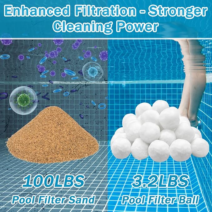 ZeeDix 3.2 lbs Pool Filter Balls - Image 5