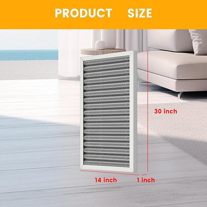 14x30x1 HVAC Furnace Air Filter, Lasts a Lifetime, the Last HVAC Filter You - Image 2