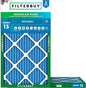 Filterbuy 12x36x1 Air Filter MERV 13 Optimal Smoke & Allergy Defense, by Filterbuy