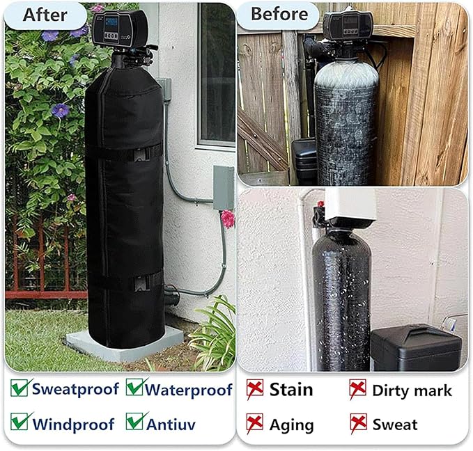 Water Softener Cover – Heavy Duty Tank Protection Fabric, Waterproof Equipment - Image 8