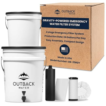 Outback Emergency Drinking Water Filter System by OutbackWater