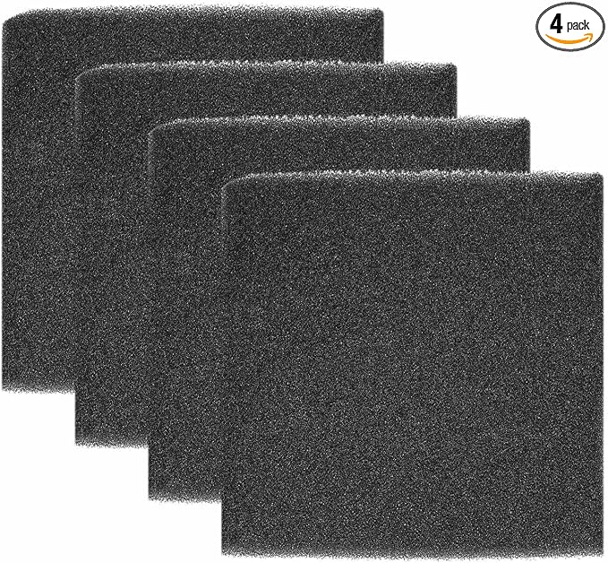 Fan Replacement Filters 4 Pcs Fan Filter Foam Sponge by Unknown