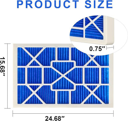 LEKEN 16x25x1 AC Furnace HVAC Filter Reusable Electrostatic Filters MERV 13 - Image 3