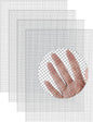 4Pack 5Mesh 10'' x 14'' Wire Mesh Screen, 304 Stainless Steel Anti-Rusted Mesh by TOYPOPOR
