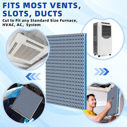 2 Pieces 8D Washable Air Filter Reusable Replacement Air Filter 30 x 20 Inch - Image 4