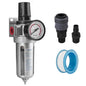 NANPU 1/2" NPT Compressed Air Filter Regulator Combo, Air Filter Pressure by NANPU