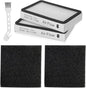 2Pack 86880 Exhaust Filters + 2Pack 81002 Sponge Motor Safety Filters Compatible by Tyhocent