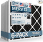 BNX TruFilter 18x20x1 MERV 12 Odor Defense AC Furnace Air Filter by BNX
