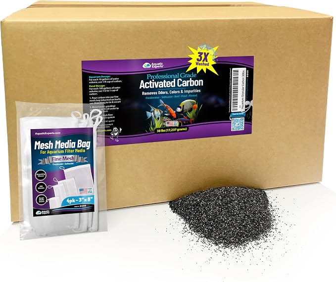 Premium Activated Carbon, Aquarium Carbon by AquaticExperts