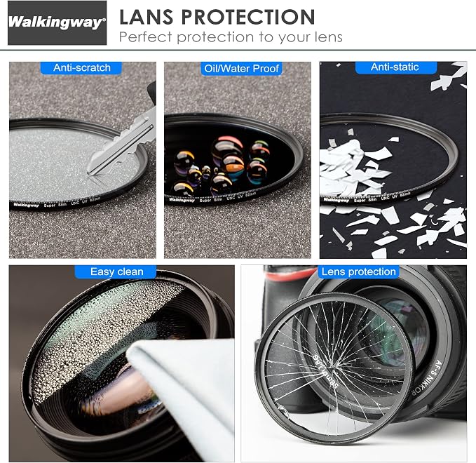 Walking Way 95mm MC UV Filter 32 Layer Multi Coating Ultraviolet UNC UV - Image 4