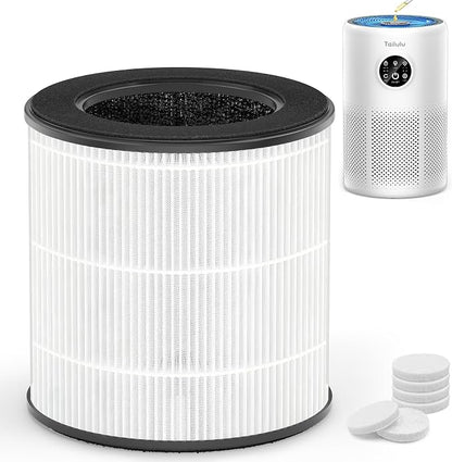 Tailulu D10 Replacement Filter, Air Purifier Filter by Tailulu