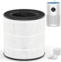 Tailulu D10 Replacement Filter, Air Purifier Filter by Tailulu