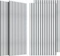 4 Pack Acoustic Wall Panels, Soundproof Panels with Simulated Wood Grain Finish, 47.2”x23.6” Decorative Acoustic Wall Panel for Office,Home Theater,Studio,Living Room, White Oak