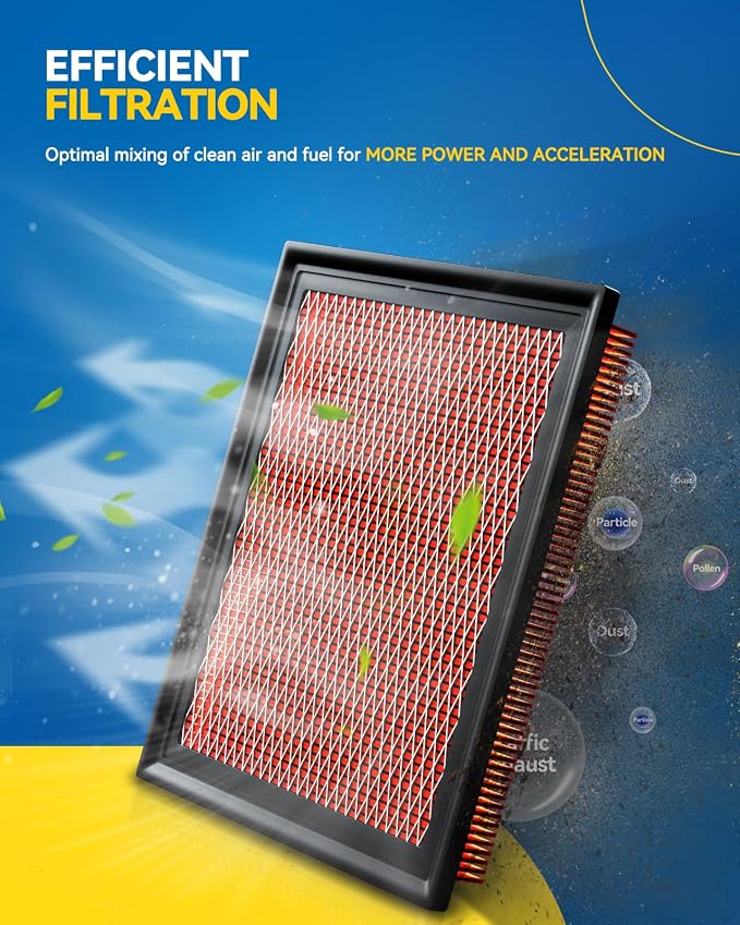 PHILTOP Upgraded Engine Air Filter, CA11876 Replacement - Image 4