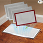 4 Packs Floor Register Vent Cover, Stone & More （White) by Unknown