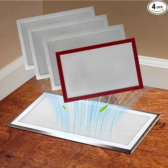 4 Packs Floor Register Vent Cover, Stone & More by Unknown