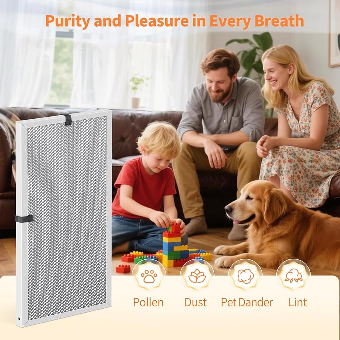 2-Pack 16x30x1 MERV 8 Reusable & Washable Electrostatic Air Filters - Image 7