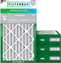 Filterbuy 12x20x4 Air Filter MERV 8 Essential Dust & Allergy Defense, by Filterbuy