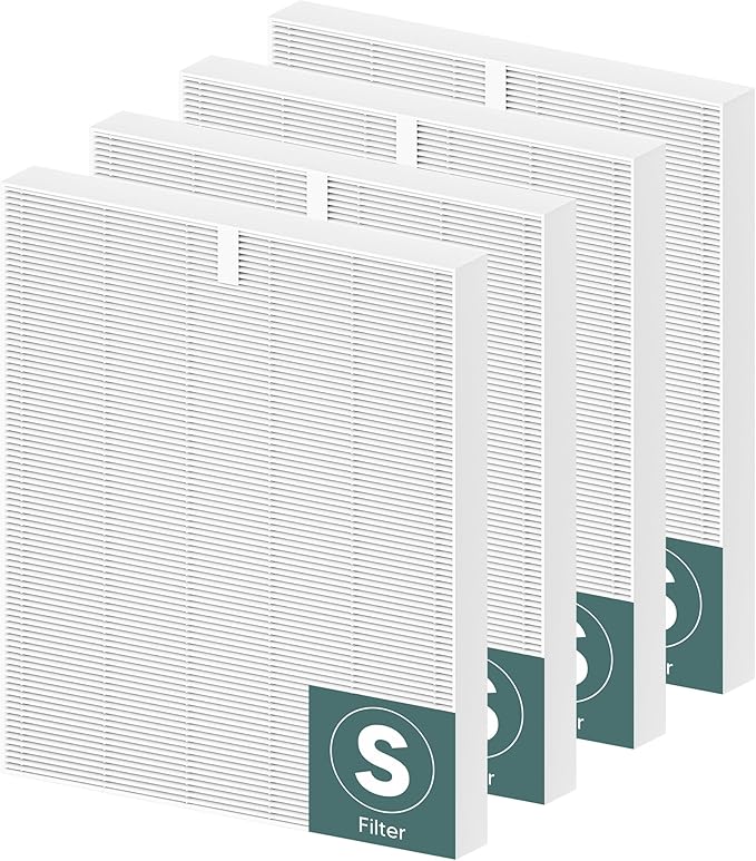 4 Pack C545 True HEPA Replacement Filter S Compatible by Funmit