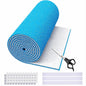18 x 140" Air Vent Filters, Cut-to-Size MERV 8 Filter Material, Triple Layer by WAWINYAirVentFilters