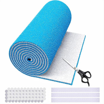14 x 140" Air Vent Filters, Cut-to-Size MERV 8 Filter Material, Triple Layer by WAWINYAirVentFilters