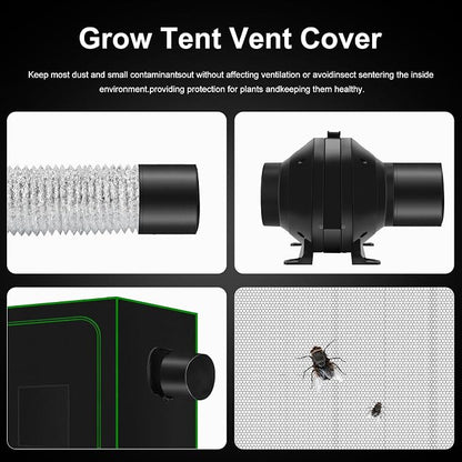 MELONFARM 4 Inch Air Carbon Filter Smelliness Control - Image 5