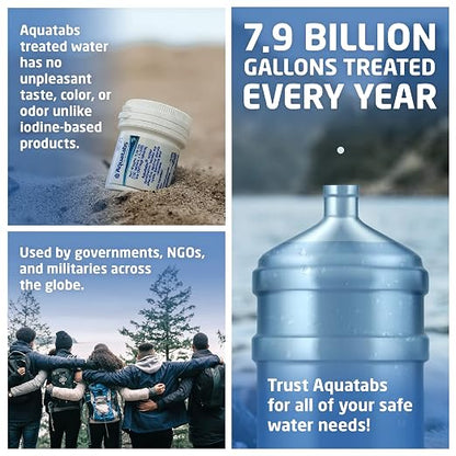 Aquatabs Water Purification Tablets. Water Filtration System - Image 3