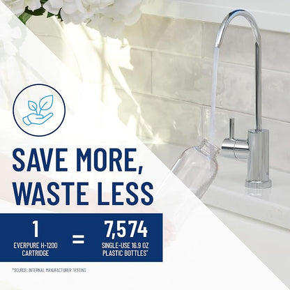 Pentair Everpure H-1200 Drinking Water System, NSF Certified to Reduce Lead & - Image 5