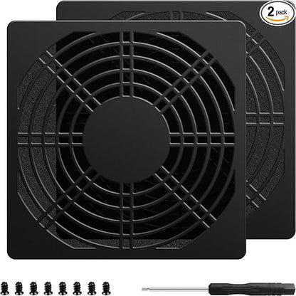 Dust Filter PC 120mm Cooling Fan Filter Dustproof Cover, 2 Pack PC Case Fan by YIMATEECO