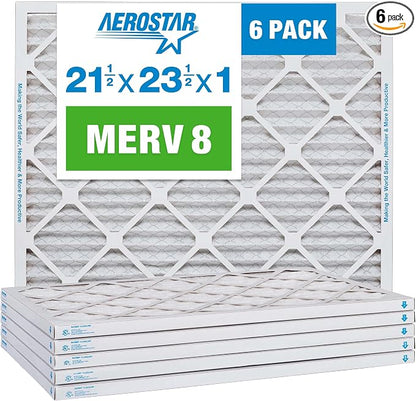 Aerostar 21.5x23.5x1 MERV 8-6 Count by AirFiltersDelivered