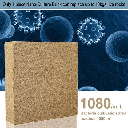 RealPlus Aquarium Filter Media Bio Ceramic Brick Bio Filter Media - Image 4