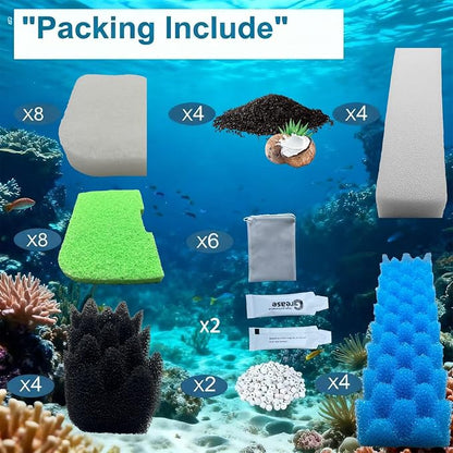 42 packs 306/307 canister filter replacements compatible - Image 2