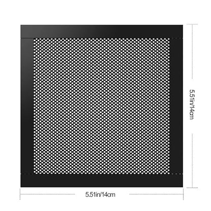 MoKo 140mm Dust Filter for Computer Cooler Fan, Magnetic Frame PC Fan Dust Mesh - Image 5