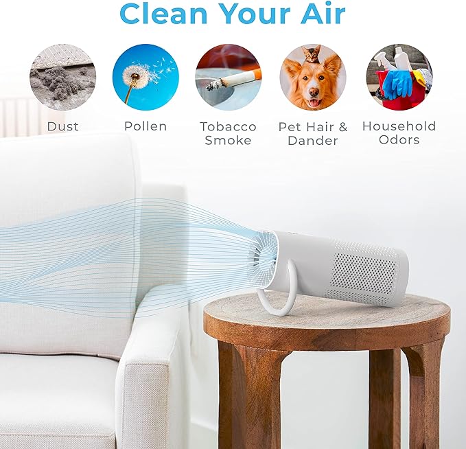 Pure Enrichment PureZone Mini Portable Air Purifier - Image 4