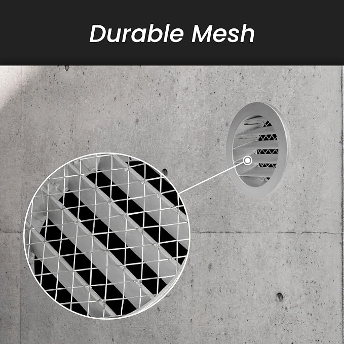 4" Brown Vent Cover - Image 3