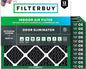 Filterbuy 10x10x1 Air Filter MERV 10 Odor & Allergy Defense by Filterbuy