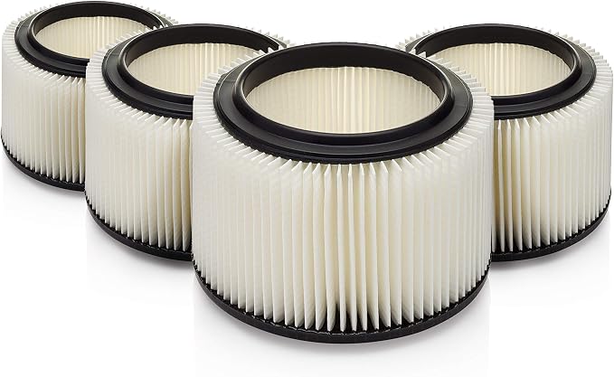 Craftsman 3 & 4 gal. Replacement Filter by Kopach, 4 Pack, Original Filter by Kopach+Filter