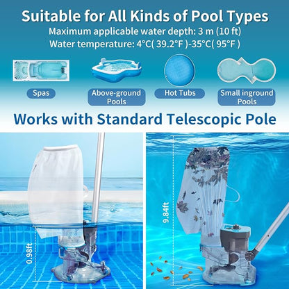 Cordless Pool Leaf Vacuum Cleaner - Image 7