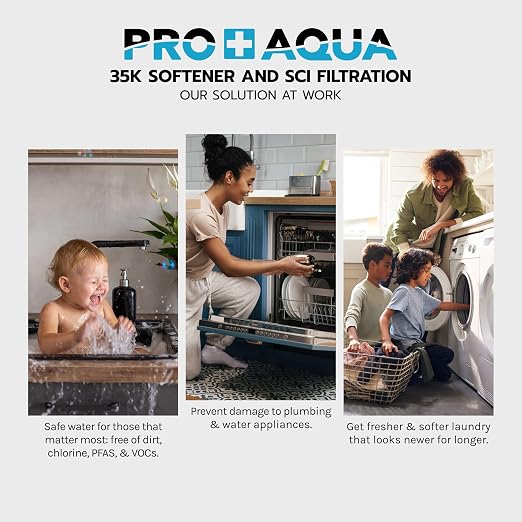 PRO+AQUA PRO-SCI-S35E Whole House Water Filter & Softener Bundle | 35, 000 - Image 4