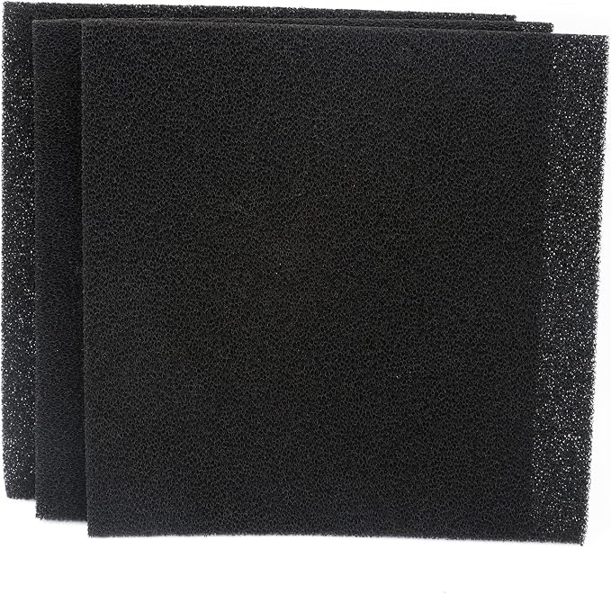Cut to Fit Activated Carbon Media Pad, Pre Filter Carbon Sponge by Unknown