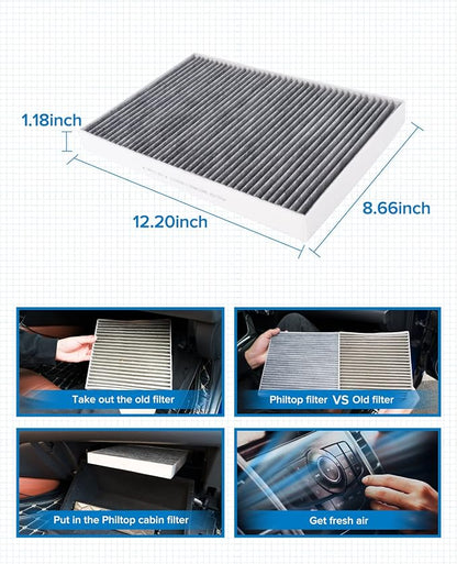 PHILTOP Cabin Air Filter, Replacement - Image 7