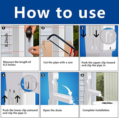 EBaokuup Rainwater Collection System, Rain Barrel Diverter Catching Collection - Image 4