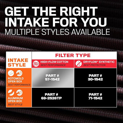 K&N Cold Air Intake System: High-Flow Air Filter, Increase Performance & - Image 11