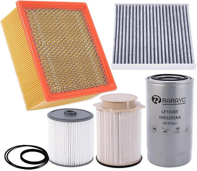 6.7L Cummins Fuel Filter Kit for 2019-2024 Ram Turbo Diesel Engines 68157291AA by RARAYC